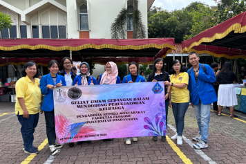 Dosen dan Mahasiswa FE UNPAND Tingkatkan Daya Saing 30 UMKM Paroki Gedangan
