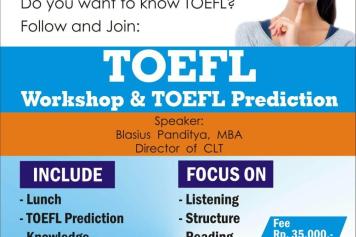 Workshop & TOEFL Prediction