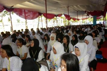 UPACARA PENERIMAAN MAHASISWA BARU UNPAND 2014