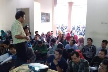 Sosialisasi BRIVA Oleh Rektor Kepada Mahasiswa Unpand