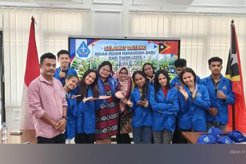 UNIVERSITAS PANDANARAN TERIMA MAHASISWA ASING DARI TIMOR LESTE